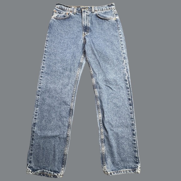 Levi's Other - Levis 505 Straight Leg Jeans Mens 34x30 Blue Regular Fit Denim